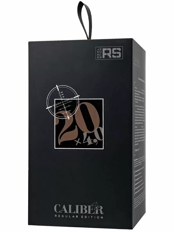 Реалистичный фаллоимитатор TOYFA RealStick CALIBER, 20 см, ПВХ