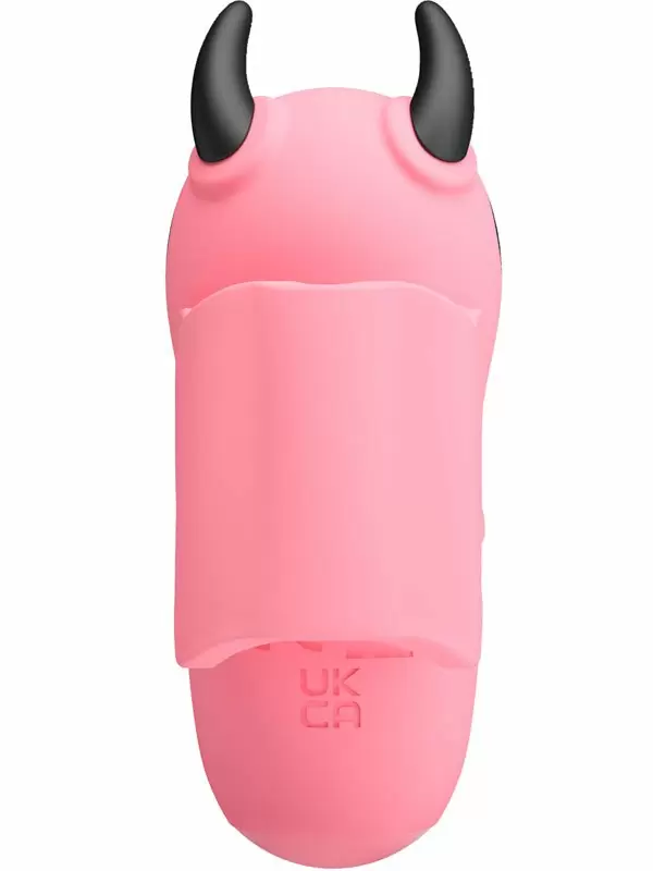 Вакуумный стимулятор клитора Baile Magic Devil, с электростимуляцией, 10 режимов, на палец