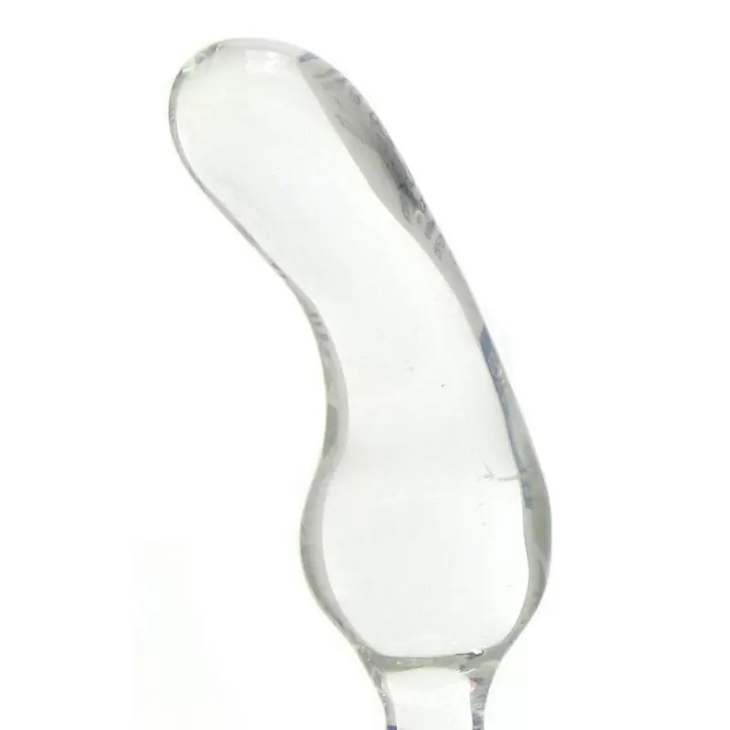 Анальная пробка из стекла Crystal Glass – прозрачная