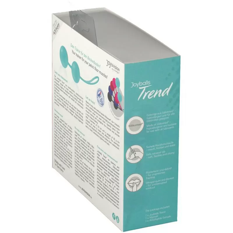 Вагинальные шарики Joyballs Trend со смещенным центром тяжести – мятный