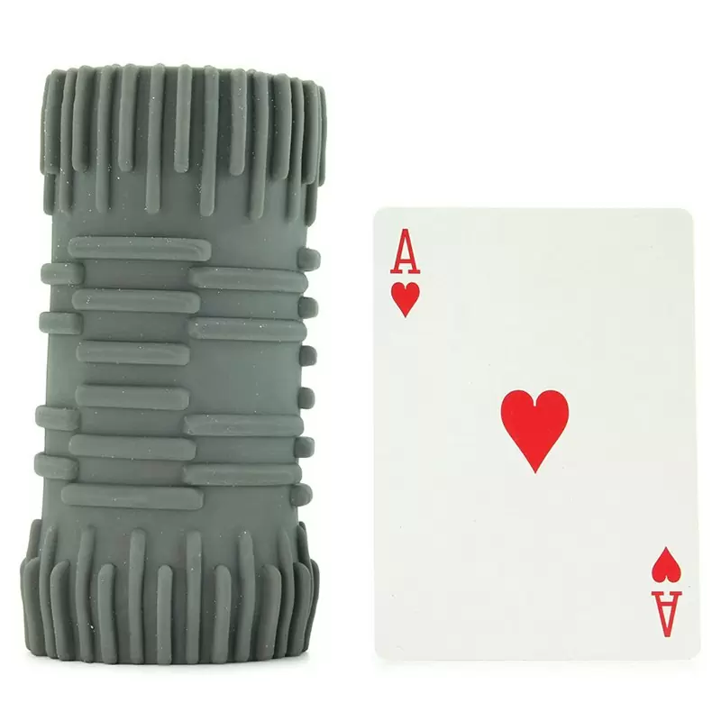 Мастурбатор Apollo Reversible Premium Masturbator Grip двусторонний – серый