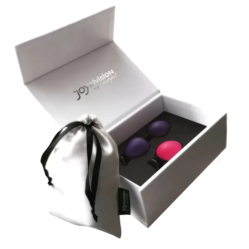 Набор вагинальных шариков Joyballs Secret Set – фиолетовый/розовый