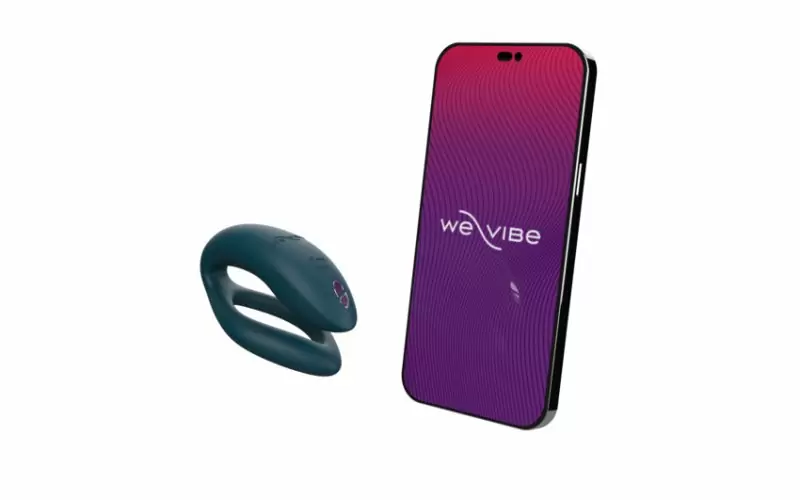 Интерактивный вибратор для пар We-Vibe Sync O, с пультом Д/У, 8 см, зеленый вельвет