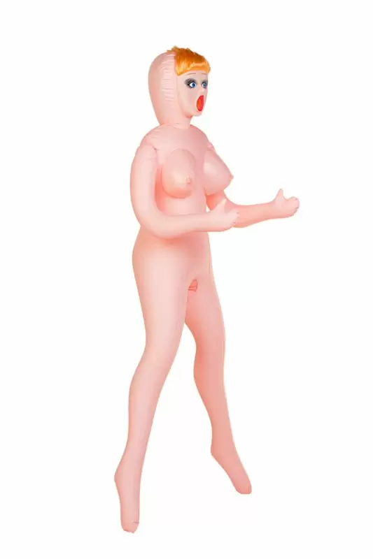 Надувная секс-кукла TOYFA Dolls-X Olivia с реалистичной вставкой - телесный