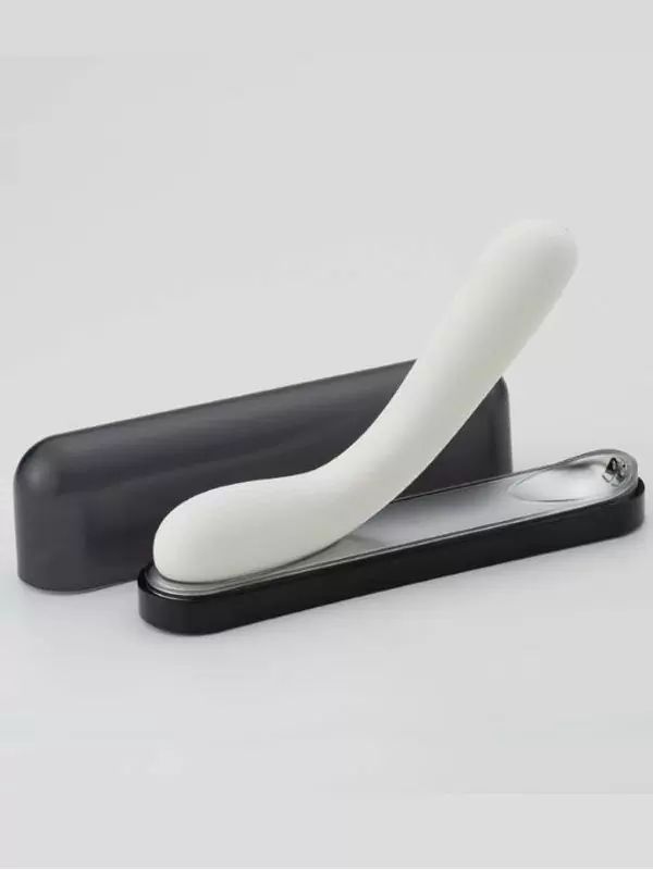 Изогнутый вибратор iroha Mai Tsuru, технология Haptic Wave, 17,4 см, белый