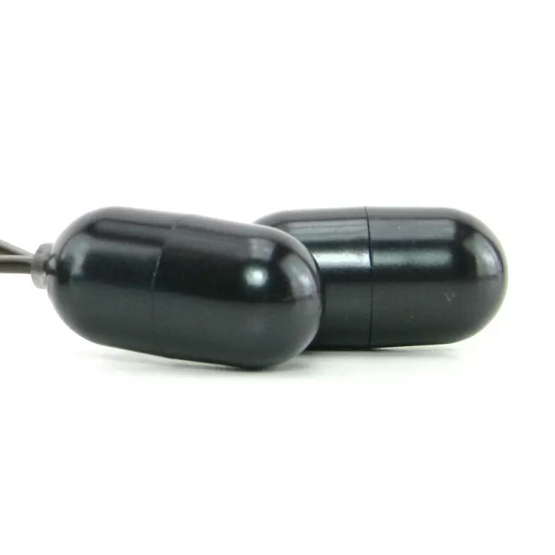 Две вибропули 10X Dual Power Bullets - Short n' Sweet – черный