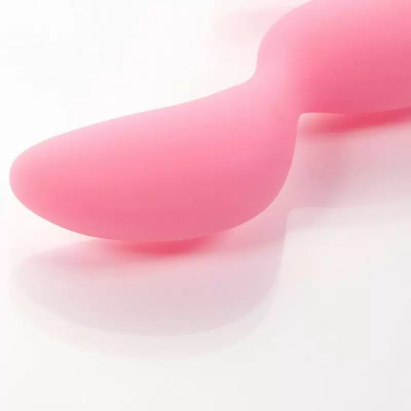 Анальный стимулятор зигзаг Fabulous Lover со щеточкой – розовый