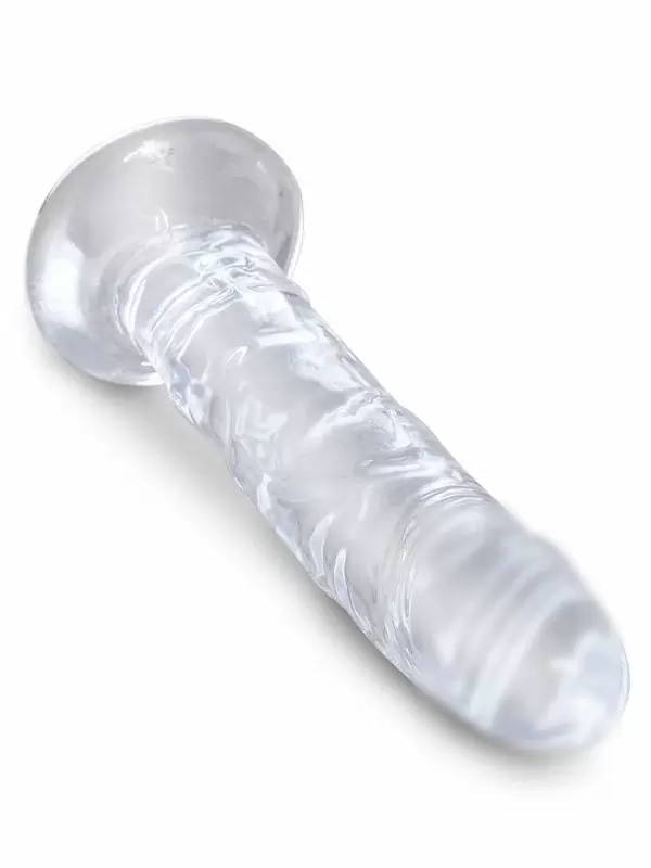 Реалистичный фаллоимитатор Pipedream King Cock Clear, ПВХ, 15 см, прозрачный