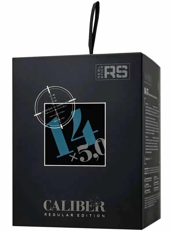 Реалистичный фаллоимитатор TOYFA RealStick CALIBER, 14 см, ПВХ