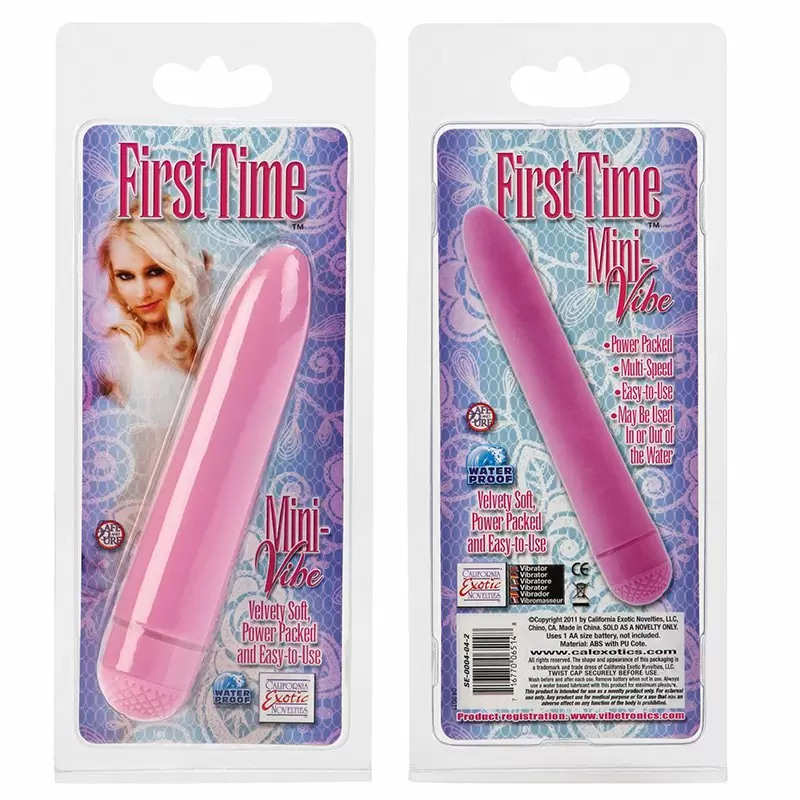 Вибромассажер First Time Mini-Vibes – розовый