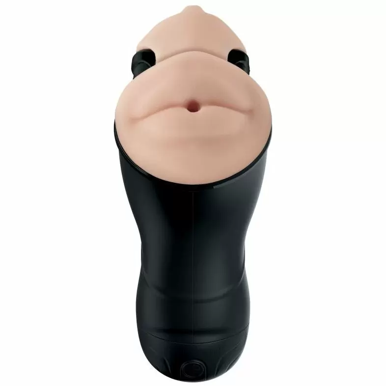 Мастурбатор с двумя тоннелями: PDX ELITE Double Penetration Vibrating Stroker