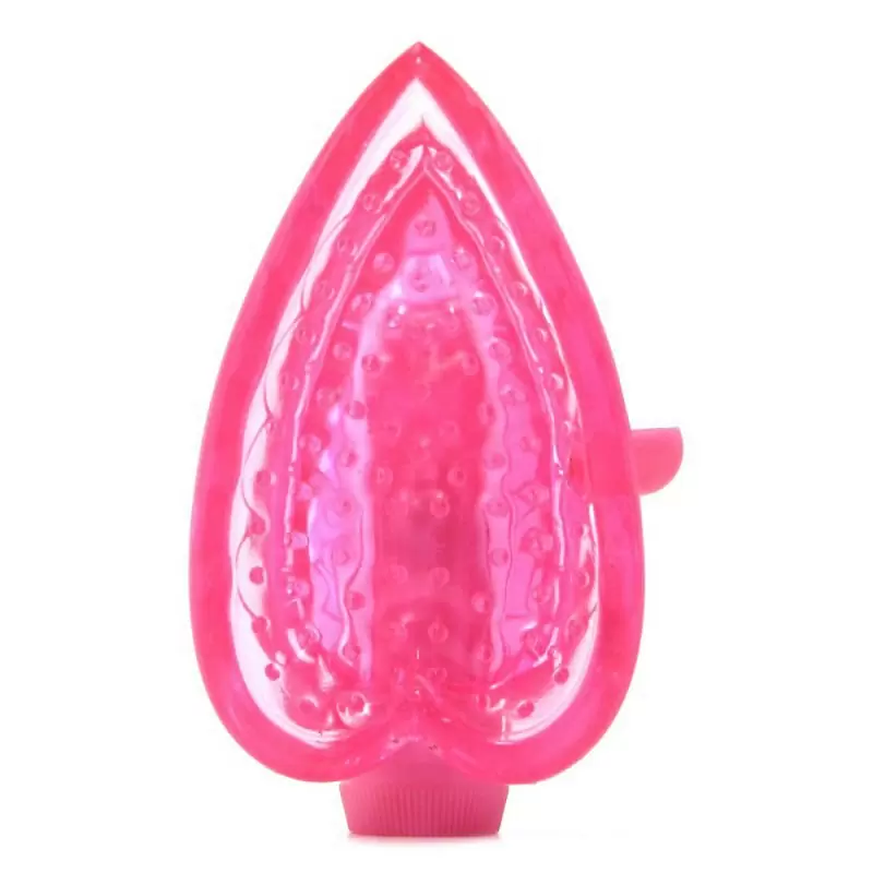Вакуумная помпа Vibrating Mini Pussy Pump с вибрацией – розовый