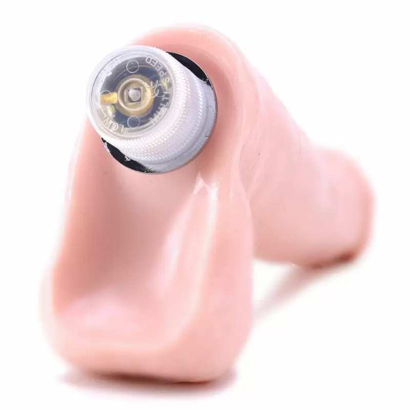 Фаллоимитатор с вибрацией Basix 7.5