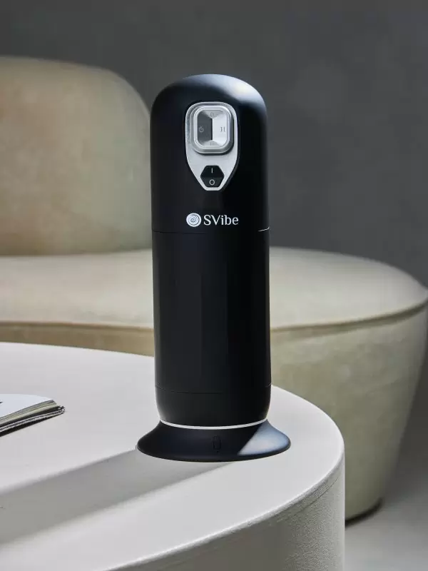 Автоматический мастурбатор SVibe Ikon JET, 16 режимов работы, функция нагрева, съемный рукав