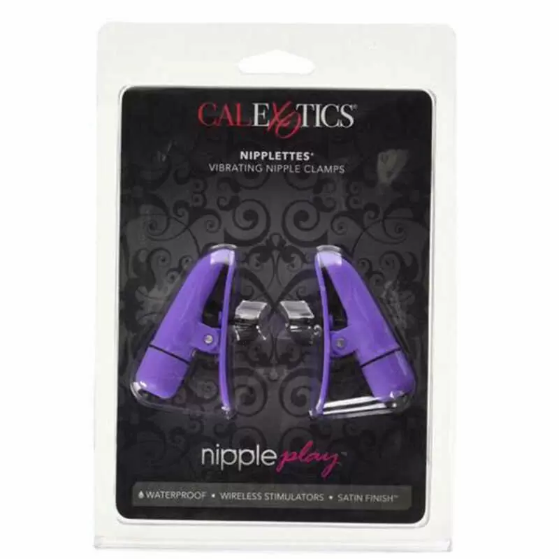 Зажимы-прищепки с вибрацией Nipple Play Nipplettes
