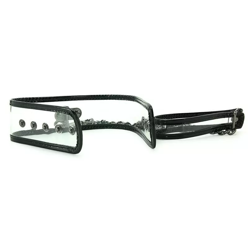 Ошейник Bare Bondage Collar & Leash с металлической цепочкой-поводком	