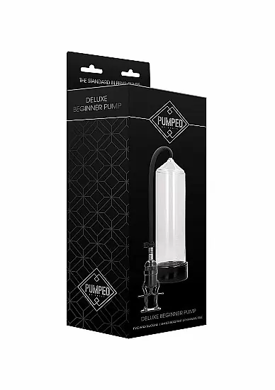 Помпа на пенис из пластика Deluxe Beginner Pump - Transparent
