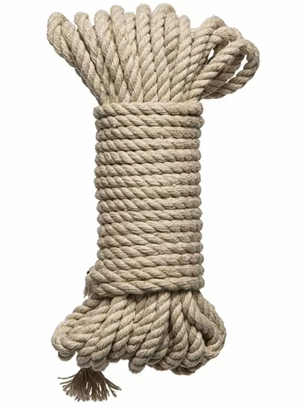 Натуральная веревка для связывания Doc Johnson Merci Bind & Tie, 9,14 м, бежевая
