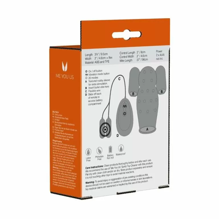 Мастурбатор Me You Us Dual Power Masturbation Sleeve