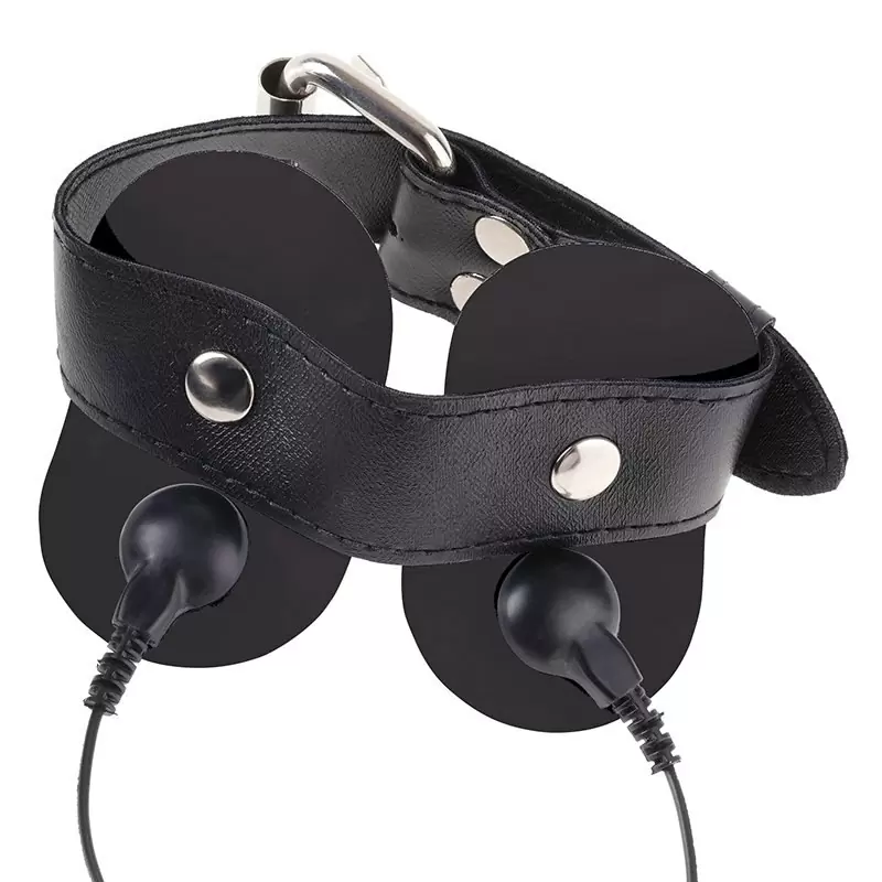 Электро-сбруя Sack Strap на мошонку – черный