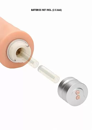 Фаллоимитатор с вибрацией Vibrating Dildo - 20 см.