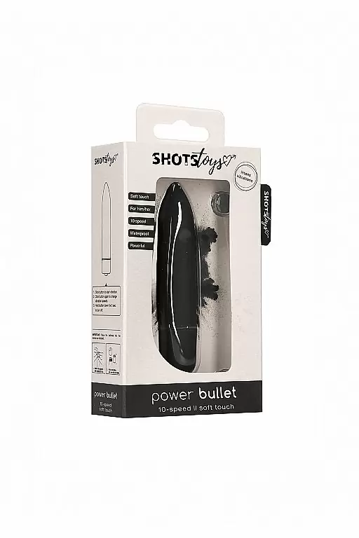 Вибропуля Power Bullet, черная