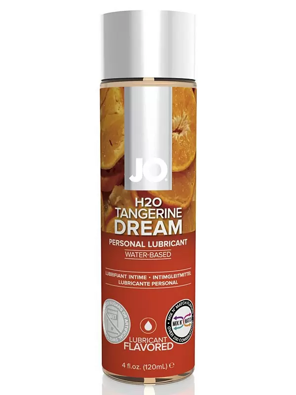 Съедобный лубрикант с ароматом мандарина JO Flavored Tangerine Dream - 120 мл