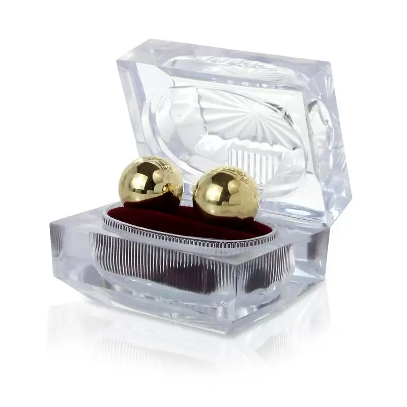 Вагинальные шарики Ben Wa Balls – золотой