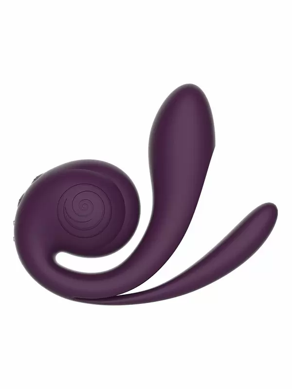 Многофункциональный тройной вибратор SVibe GIZI Pro, 3 мотора, IPX7, фиолетовый