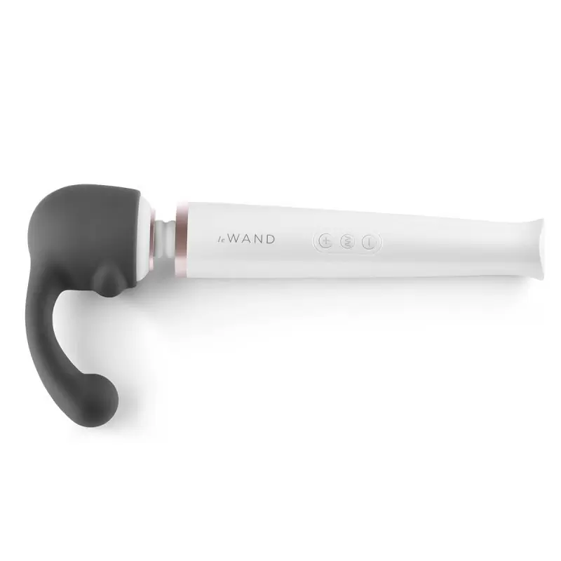 Силиконовая утяжеленная насадка Curve для массажера le Wand - черный