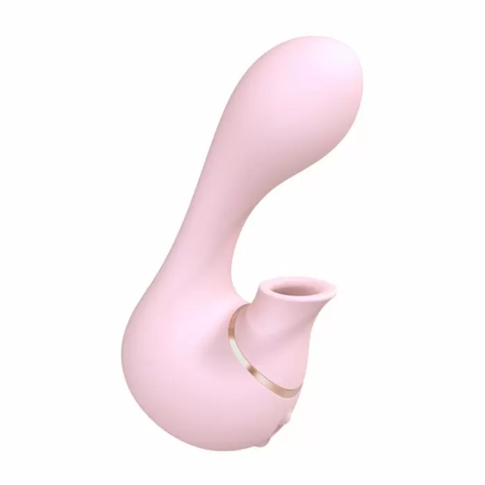 Вакуумный вибратор-кролик Irresistible Mythical Pink, 14,1 см, силикон, розовый