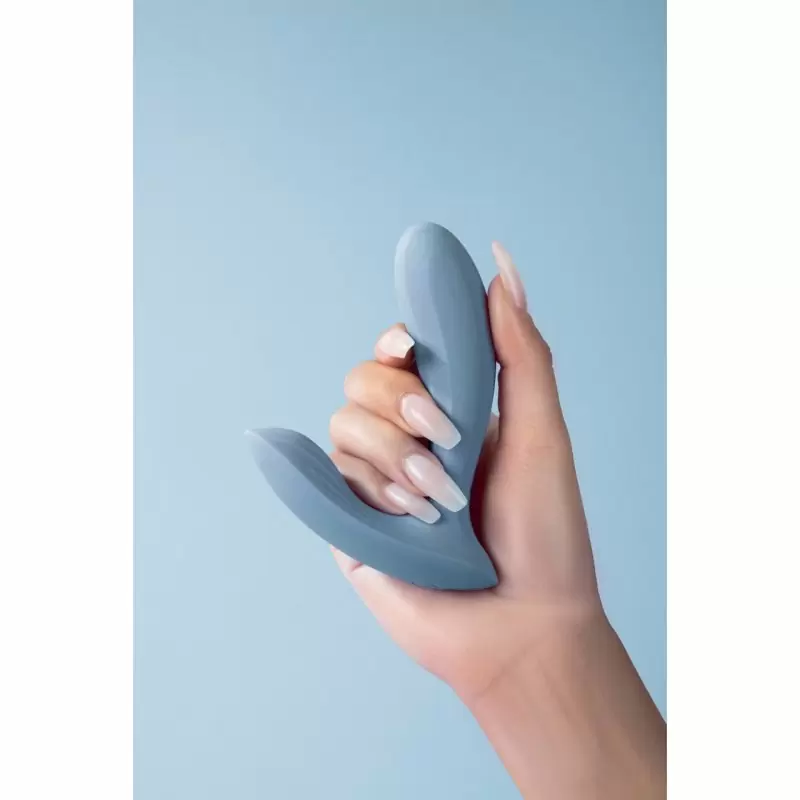 Erica Интерактивный вибромассажер, синий