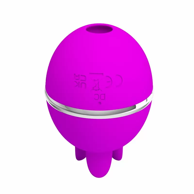 Стимулятор клитора Gemini Ball, 3 режима, 7 см, с движением язычка