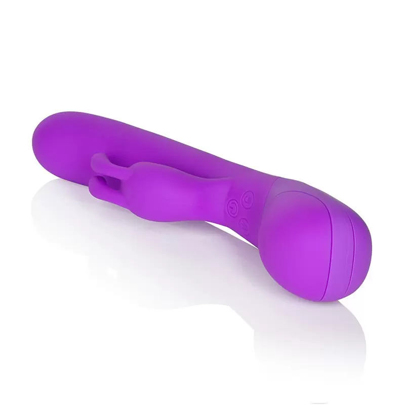 Вибромассажер Impress Rabbit со стимуляцией клитора – фиолетовый