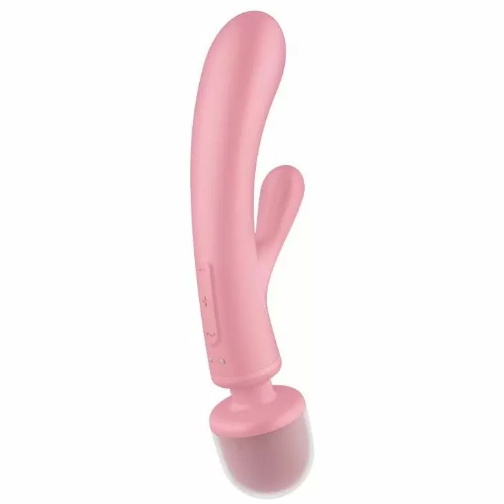 Вибромассажер Triple Lover (розовый)