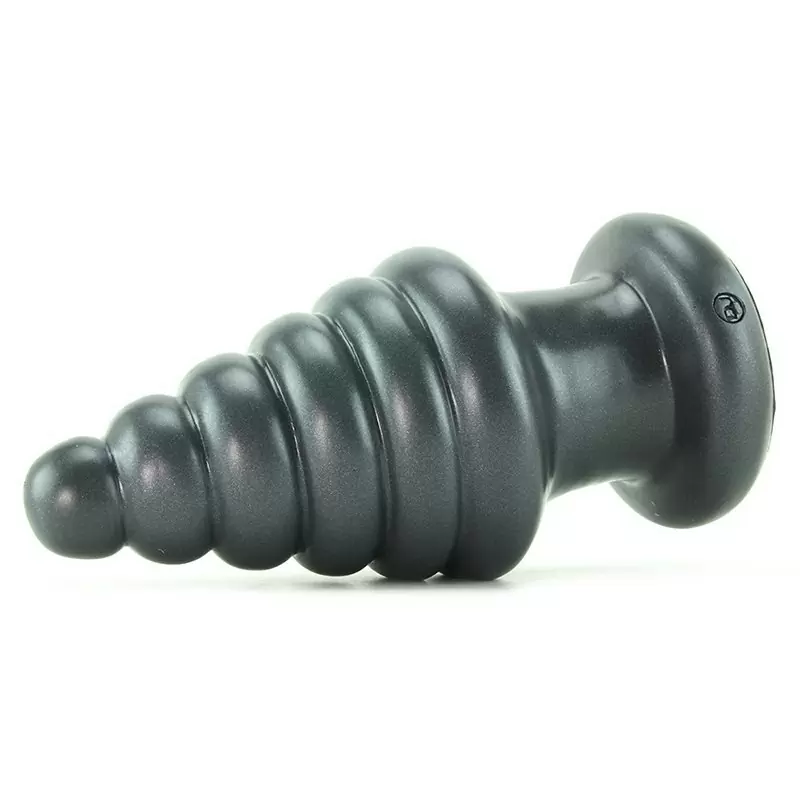 Большая анальная пробка Bombshell Destroyer с присоской – серый