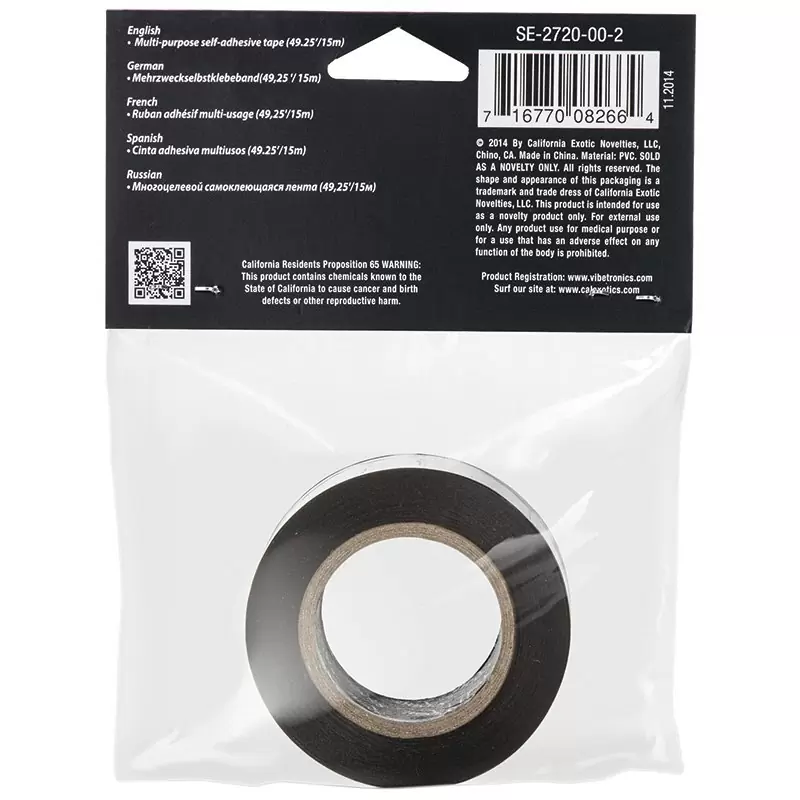 Липкая лента Entice Lovers Tape – черный	