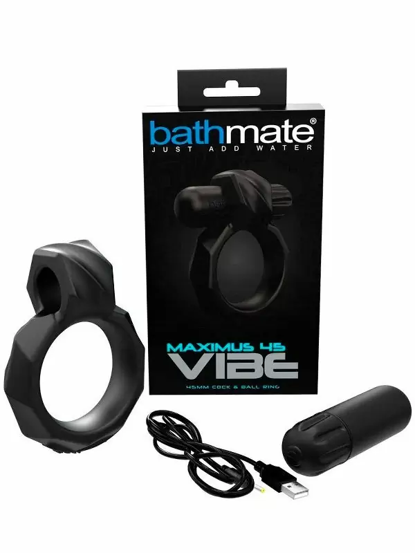 Эрекционное виброкольцо Bathmate Maximus 45 VIBE, 4,5 см, 10 режимов