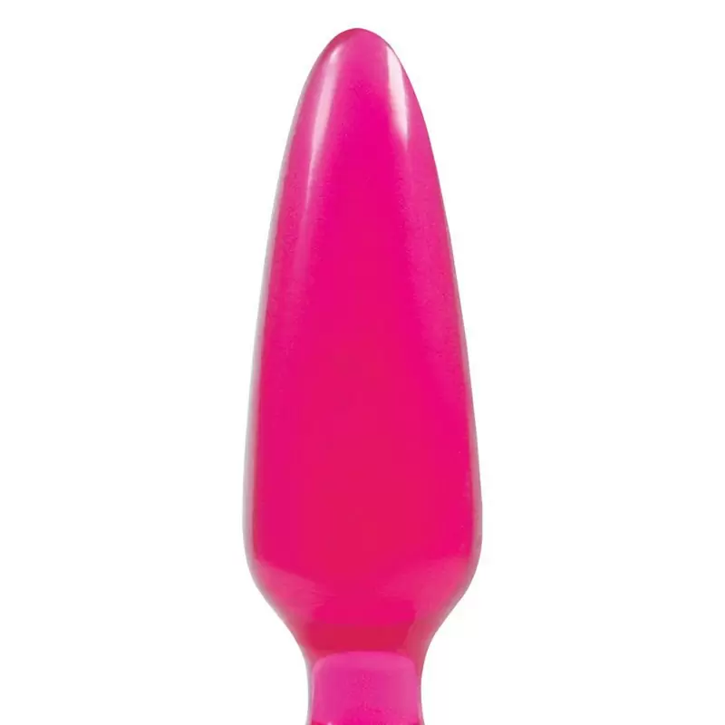 Анальная пробка Jelly Rancher Pleasure Plug - Small маленькая – розовый