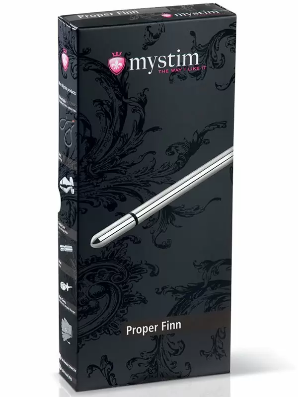 Электростимулятор уретры Proper Finn – серебристый