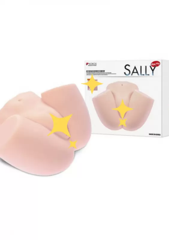Мастурбатор мини вагина и анус Sally – телесный