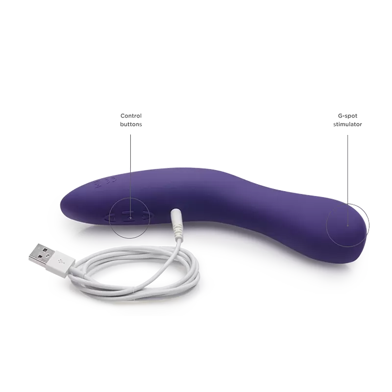 Вибромассажер We-Vibe Rave для стимуляции точки G – фиолетовый
