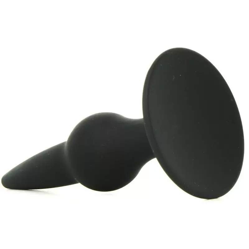 Анальная пробка Starter Plug на присоске – черный