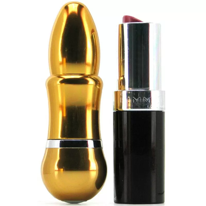 Вибромассажер Pure Aluminium Small Gold – золотистый 