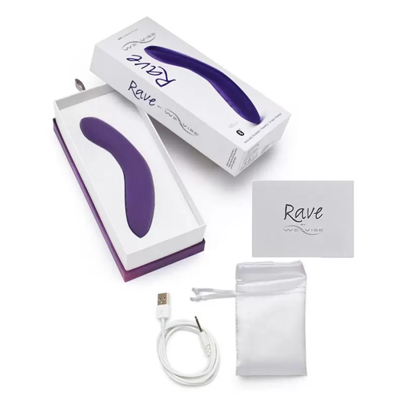 Вибромассажер We-Vibe Rave для стимуляции точки G – фиолетовый