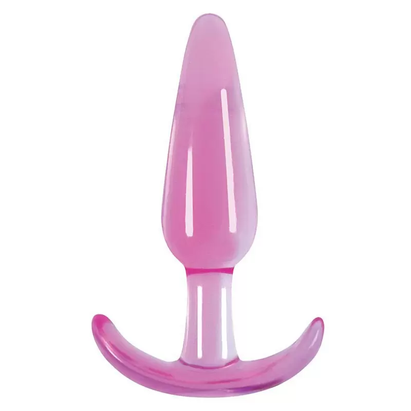 Анальная пробка Jelly Rancher T-Plug Smooth гладкая – розовый