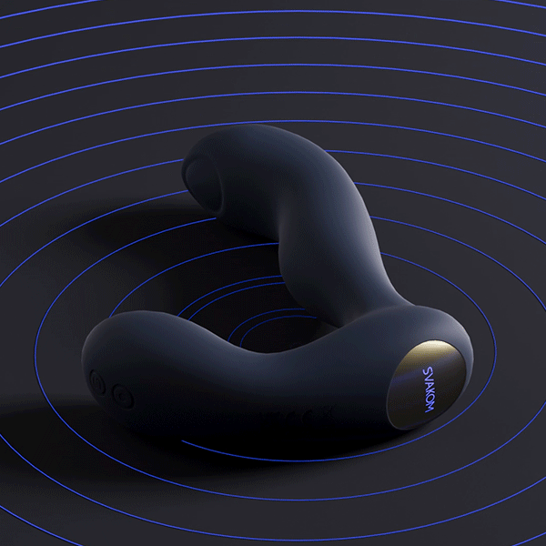 Интерактивный массажер простаты Svakom Iker Neo с пульсацией, 10 режимов, дистанционное управление, функция блокировки