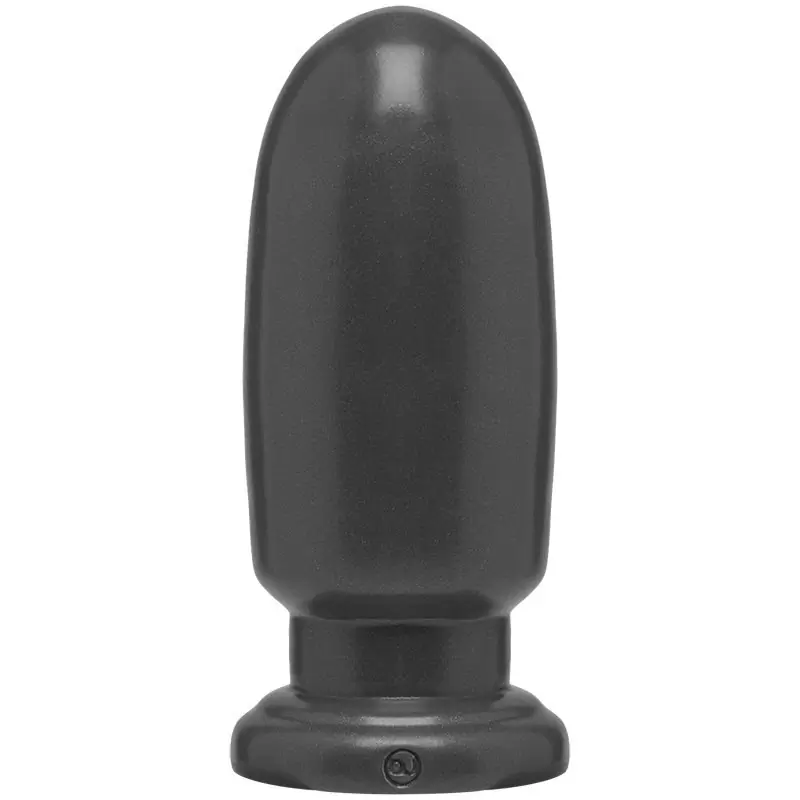 Супер толстый анальный стимулятор Bombshell Shellshock Large – серый
