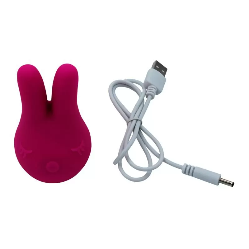 Оригинальный клиторальный вибростимулятор Bunny – розовый