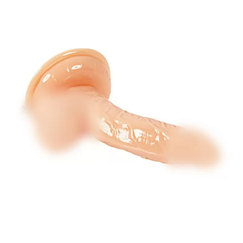 Реалистичный дилдо с вибрацией на присоске Super Vibro Dong – розовый